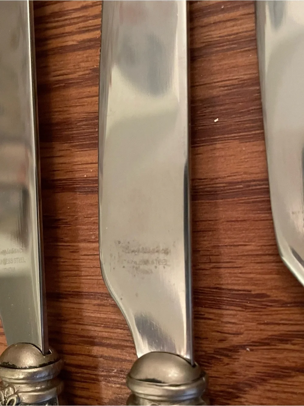 Home Essentials Renaissance Bone Dinner Knife Set Of 4